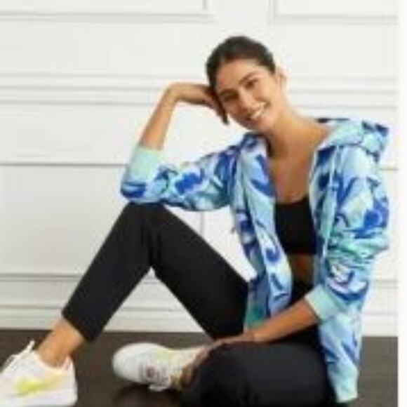 Hill House Kaleidoscope The Allie Zip Up Hoodie Small - Picture 2 of 13